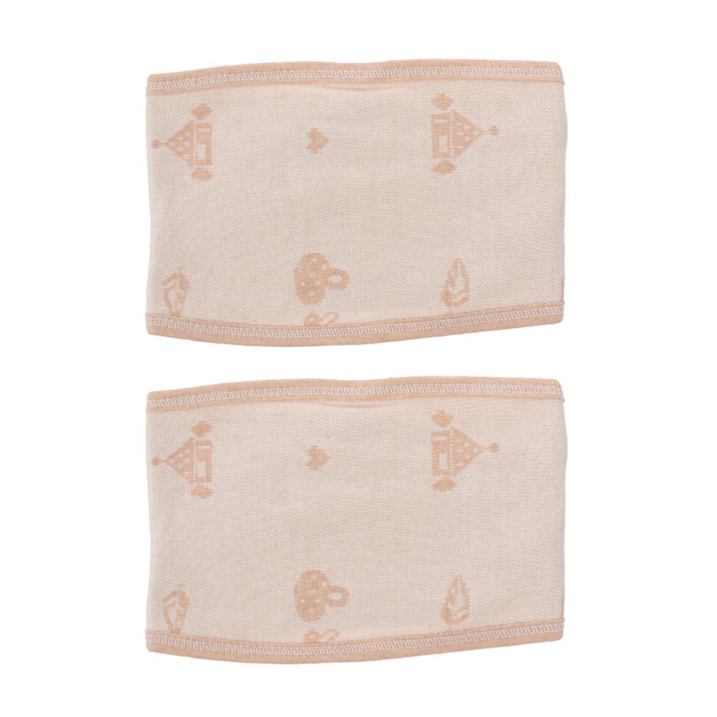 EXCEART Web Belt 2Pcs Baby Belly Button Band Thickened Cotton Infant Abdomen Umbilical Cord Newborn Waist Support Band Warm Cover Hernia Care Navel Truss Support for Baby Colic Relief Tummy Tape - Image 1
